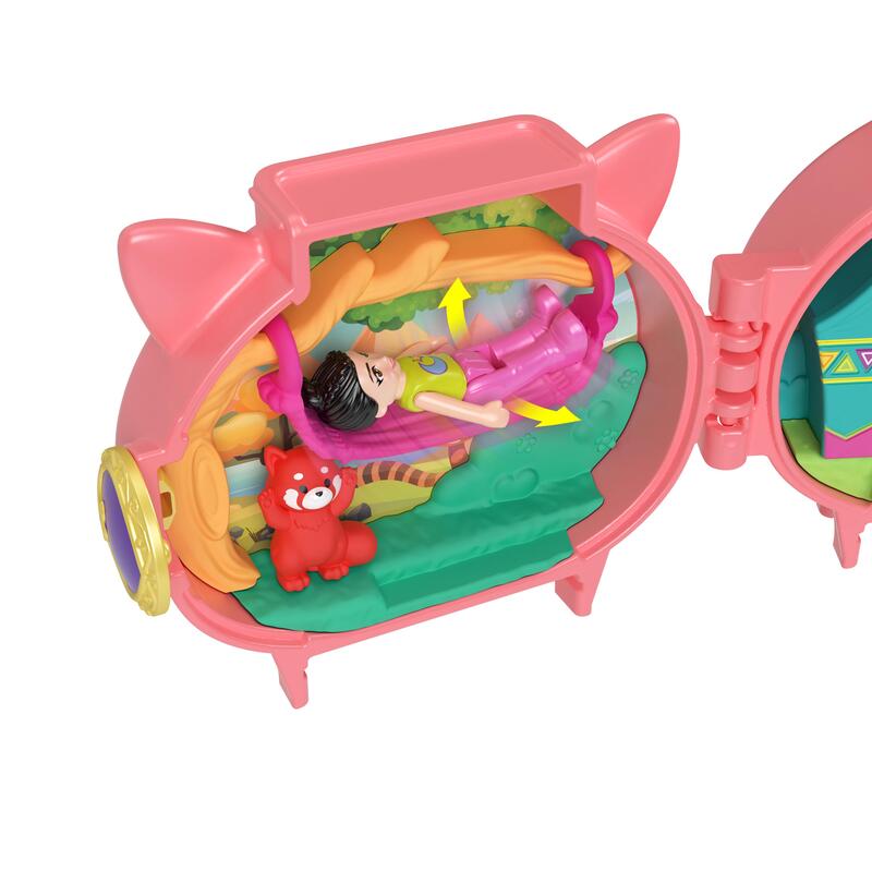 Mattel Polly Pocket Pet Connects Owl Micro Playset Animal Stackable